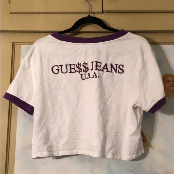 Guess Originals x ASAP Rocky - Ringer Crop Tee - Picture 2 of 3